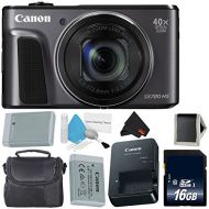 6Ave Canon PowerShot SX720 HS Digital Camera 1070C001 International Model + NB-13L Replacement Lithium Ion Battery + 16GB Memory Card + Carrying Case - Bundle