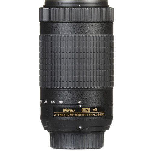  6Ave Nikon AF-P DX NIKKOR 70-300mm f4.5-6.3G ED VR Lens for Nikon DSLR Cameras (Certified Refurbished)