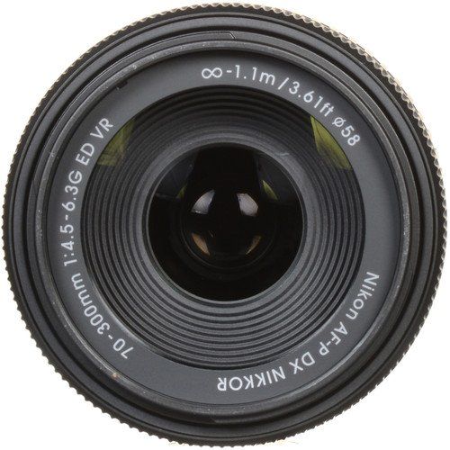  6Ave Nikon AF-P DX NIKKOR 70-300mm f4.5-6.3G ED VR Lens for Nikon DSLR Cameras (Certified Refurbished)
