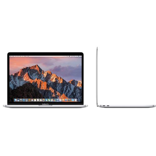  6Ave Apple 13.3 MacBook Pro (Silver) 256GB SSD Padded Case USB hub, Headphones in-Line Microphone Bundle