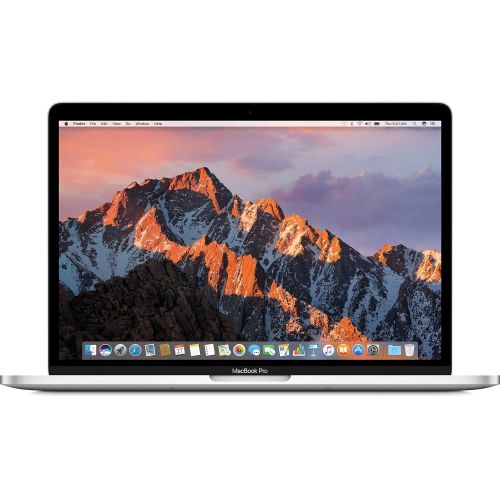  6Ave Apple 13.3 MacBook Pro (Silver) 256GB SSD Padded Case USB hub, Headphones in-Line Microphone Bundle