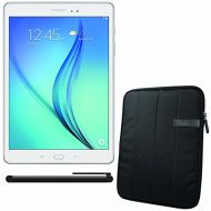 6Ave Samsung Galaxy Tab A 9.7-Inch Tablet (16 GB, White) SMT-550 + 10.1 Padded Case for Tablet + Universal Stylus for Tablets Bundle