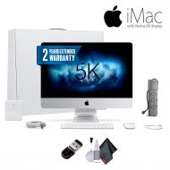 6Ave Apple iMac MMQA2LL/A 21.5 Inch Desktop Computer,2.3GHz Intel Core i5, 8GB RAM, 1TB HDD, Silver, Office Bundle with Warranty
