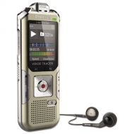 6COU Philips DVT6500 Voice Tracer 6500 Digital Recorder, 4 GB Memory, Gold
