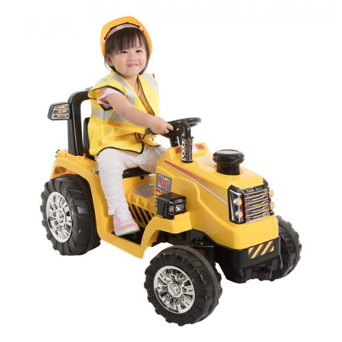  6V Tractor - Yellow