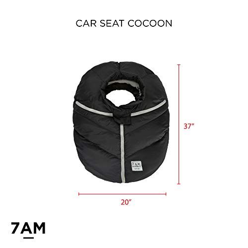  [아마존베스트]7 A.M. Enfant Car Seat Cocoon (Metallic Grey)