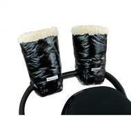 [아마존베스트]7 a.m. 7 A.M. Enfant Polar Warmmuffs Stroller Gloves with Universal Fit (Black Shiny)
