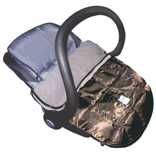  7AM EnfantLe Sac Igloo Footmuff, Converts into a Single Panel Stroller and Car Seat Cover - Cafe, Small