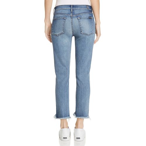  7 For All Mankind Roxanne Ankle Straight Jeans in Canyon Ranch