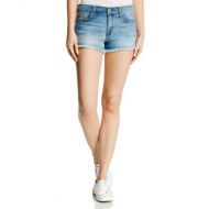 7 For All Mankind Cutoff Denim Shorts in Bright Palms