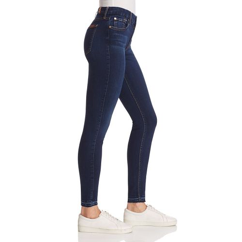  7 For All Mankind b(air) The Ankle Skinny Jeans in Dark Wash