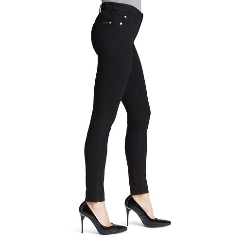  7 For All Mankind Jeans - The Slim Illusion Luxe High Waist Skinny in Black