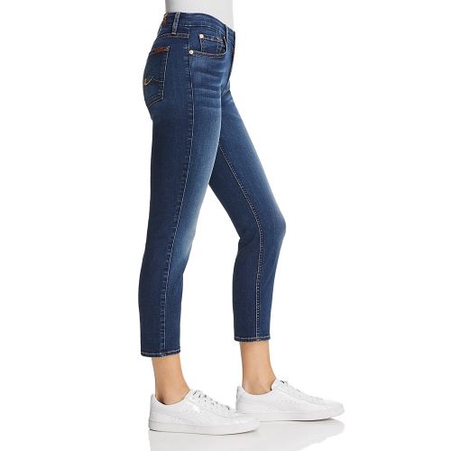  7 For All Mankind Kimmie Crop Jeans in Duchess