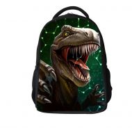 7-Mi 3D Print Childs School Rucksack Laptop Computer Backpacks Dinosaur Backpack for Kids