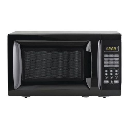  Mainstays 700W Output Microwave Oven, Black