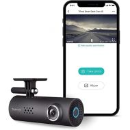 [아마존베스트]70Mai Smart Dash Cam 1S, Dash Cam Recorder Camcorder, 1080p, Night Vision, Wide Angle, G-Sensor, Loop Recording, App WiFi, Voice Control (2020)
