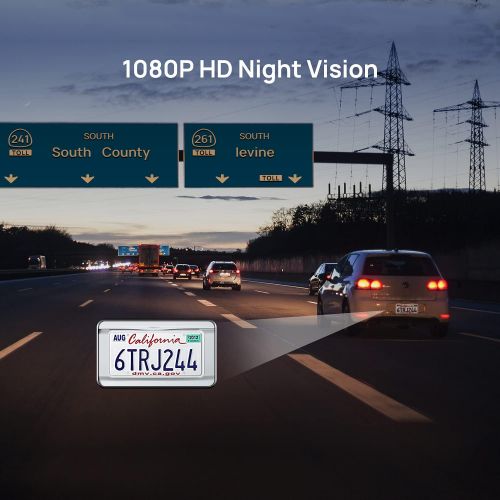  [아마존베스트]70Mai Smart Dash Cam 1S, Dash Cam Recorder Camcorder, 1080p, Night Vision, Wide Angle, G-Sensor, Loop Recording, App WiFi, Voice Control (2020)