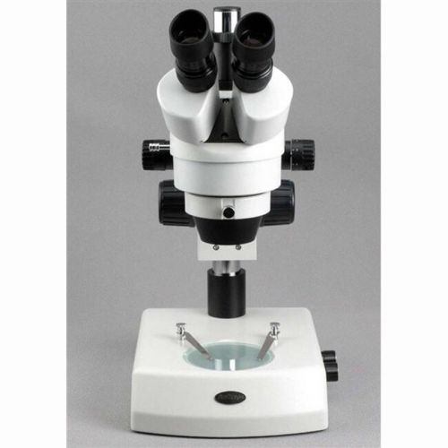  7X-180X Trinocular Stereo Zoom Microscope with Dual Halogen Lights by AmScope