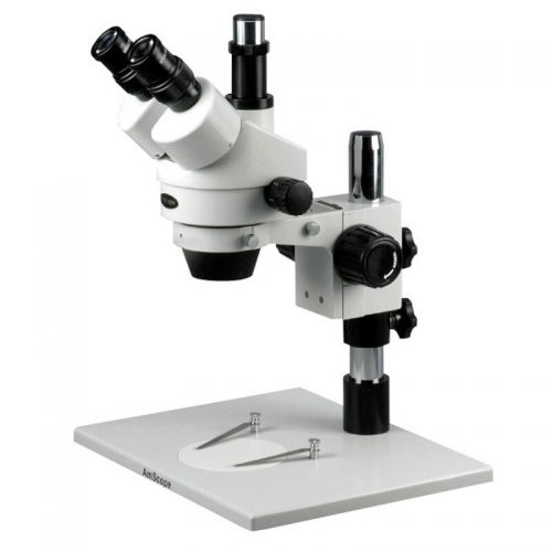  7X-45X Trinocular Inspection Microscope with Super Large Stand by AmScope