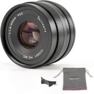 7artisans 50mm F1.8 APS-C Manual Focus Fixed Lens Compatible with Olympus and Panasonic MFT M4/3 Mount Mirrorless Cameras