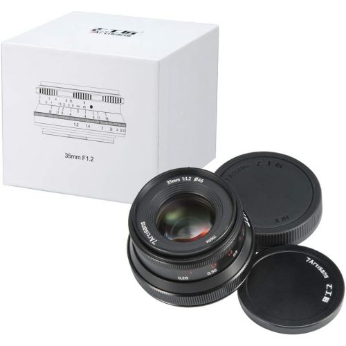  7artisans 35mm F1.2 Version 2 APS-C Manual Focus Lens Compatible with Nikon Z Mount Compact Mirrorless Cameras