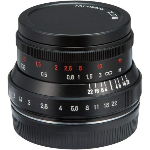  7artisans 35mm F1.2 Version 2 APS-C Manual Focus Lens Compatible with Nikon Z Mount Compact Mirrorless Cameras