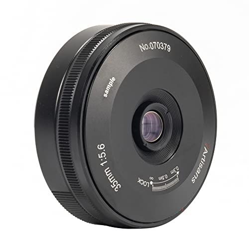  7artisans 35mm F5.6 Full-Frame Manual-Focus Pancake Lens, Compatible with Nikon Z-Mount Cameras Z5 Z6 Z7 Z6 II