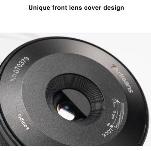  7artisans 35mm F5.6 Full-Frame Manual-Focus Pancake Lens, Compatible with Nikon Z-Mount Cameras Z5 Z6 Z7 Z6 II