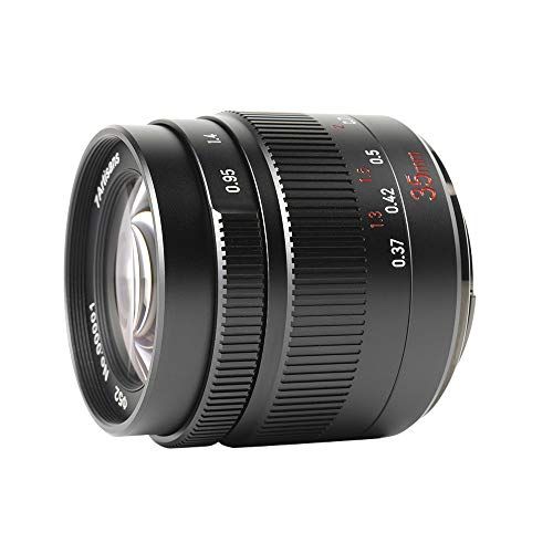  7artisans 35mm F0.95 APS-C Manual Focus Lens Compatible with Nikon Z Mount Compact Mirrorless Cameras