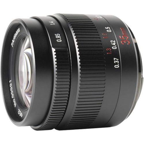  7artisans 35mm F0.95 APS-C Manual Focus Lens Compatible with Nikon Z Mount Compact Mirrorless Cameras