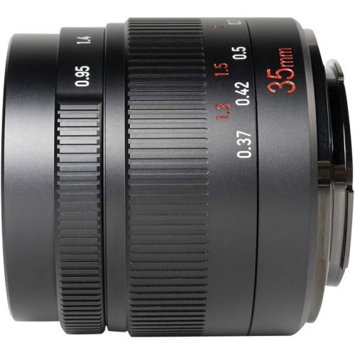  7artisans 35mm F0.95 APS-C Manual Focus Lens Compatible with Nikon Z Mount Compact Mirrorless Cameras