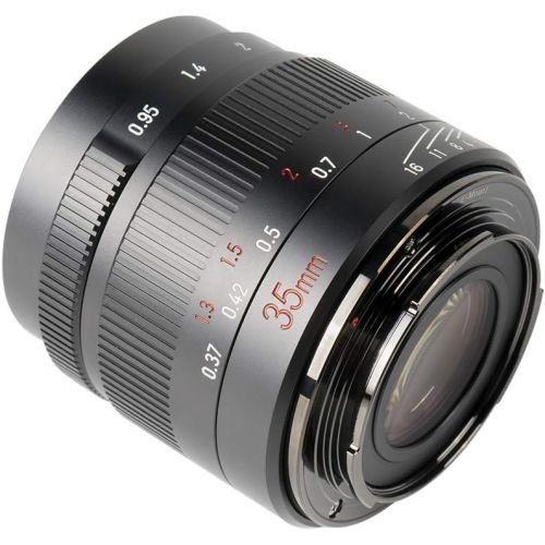  7artisans 35mm F0.95 APS-C Manual Focus Lens Compatible with Nikon Z Mount Compact Mirrorless Cameras