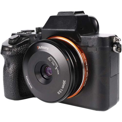  7artisans 35mm f5.6 Full-Frame Manual Focus Ultra-Thin Lens for Leica Panasonic L Serise Mirrorless Camera