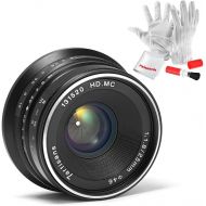 [아마존베스트]7artisans 25mm F1.8 Manual Focus Fixed Lens for Sony E-Mount Cameras-APS-C (Black)