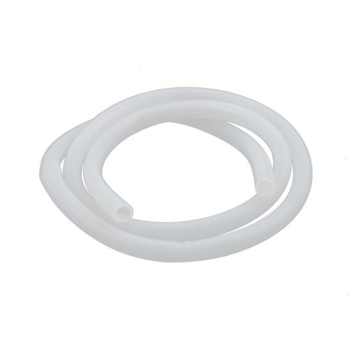  7mm x 10mm High Temp Resistant Flexible Silicone Tube Hose Pipe White 1M Length