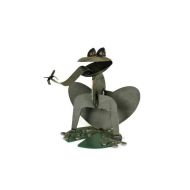 81MetalArt Giant Metal Frog, frog collector, metal garden frog, outdoor frog statue, frog sculpture, giant frog, rusty frog, frog collection