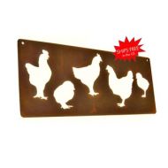 81MetalArt Rustic Metal Chicken Coop Sign, Chicken House Sign, Urban Chicken Stall, chicken sign, chicken decor, farmhouse chicken, farmhouse wall art