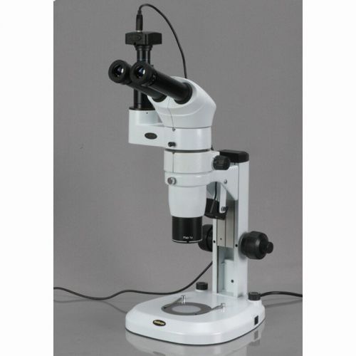  8X-80X Common Main Objective CMO Zoom Stereo Microscope and 10MP Camera by AmScope