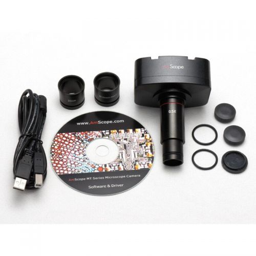  8X-80X Common Main Objective Stereo Microscope and 10MP Camera Win & Mac by AmScope