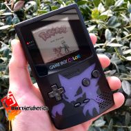 Etsy Custom Frontlit Nintendo Gameboy Color Pokemon for Retro Gaming in the dark or LSDJ HAUNTER