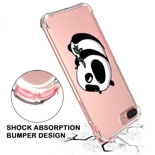  9-vultre iPhone 7 Plus Shockproof TPU Pretty Pattern Soft TPU Case iPhone 8 P