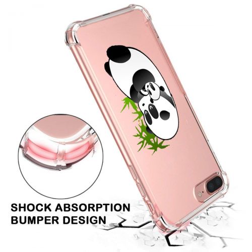  9-vultre iPhone 7 Plus Shockproof TPU Pretty Pattern Soft TPU Case iPhone 8 P