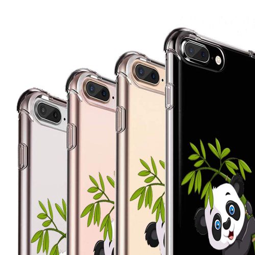  9-vultre iPhone 7 Plus Shockproof TPU Pretty Pattern Soft TPU Case iPhone 8 P