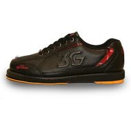 3G Men's Racer Right Hand Bowling Shoes - Black/Red