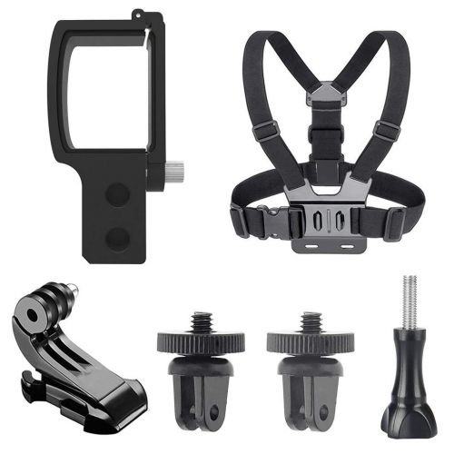  99native Einstellbarer elastischer Brustgurt Harnes Mount Chest STR fuer DJI OSMO Pocket kompatible Action- und Sport-Kameras