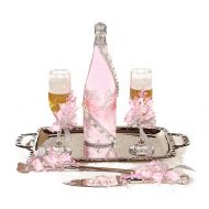 A&C Wedding inc. SB096 Quinceaera Brindis. Cake knife and server included.