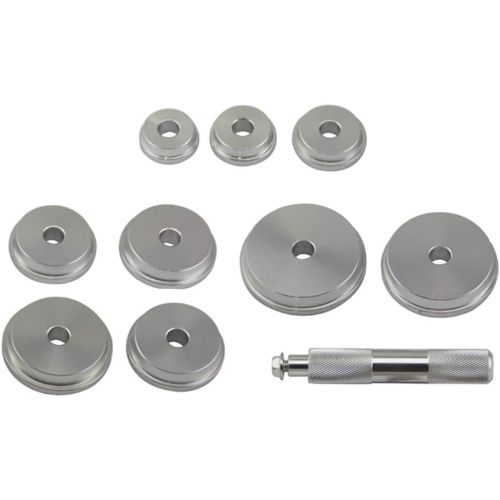  A ABIGAIL Bearing Race and Seal Bush Driver 9 Discs Collar Axle Housing Set Master/Universal Aluminum Kit for Automotive Wheel Bearings