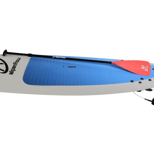  A ALPENFLOW Fiberglass Shaft Paddle SUP Adjustable 3 Piece Stand Up Paddle with Paddle Bag