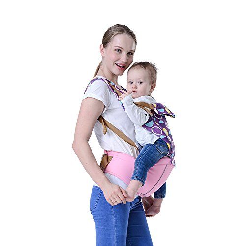  A Clear Baby Hip Seat Carrier Front and Back, Newborn Toddler Carriers HipSeat Infant Wrap - for Summer Safe and Comfortable for Child and Moms, Dads  Great Baby Shower Gift