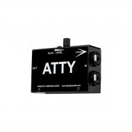 A Designs},description:The A Designs Audio ATTY (rhymes with Patty) is a economical, no-noise, compact unit for controlling your audio level. ATTY can be connected to any audio sys
